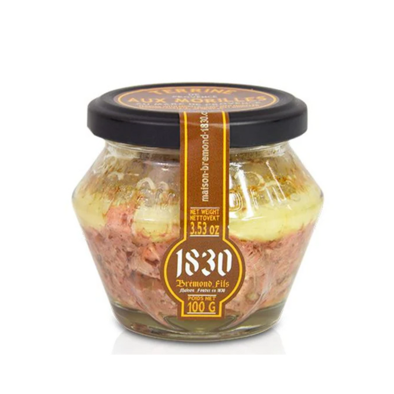 Terrine aux morilles 100g - Maison Brémond