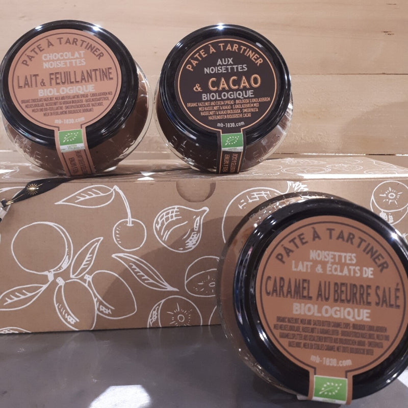 Trio de Pâtes à Tartiner Bio