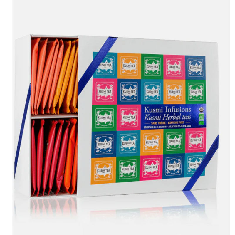 Coffret Kusmi Infusions Bio Assortiment de tisanes en sachets - Kusmi Tea