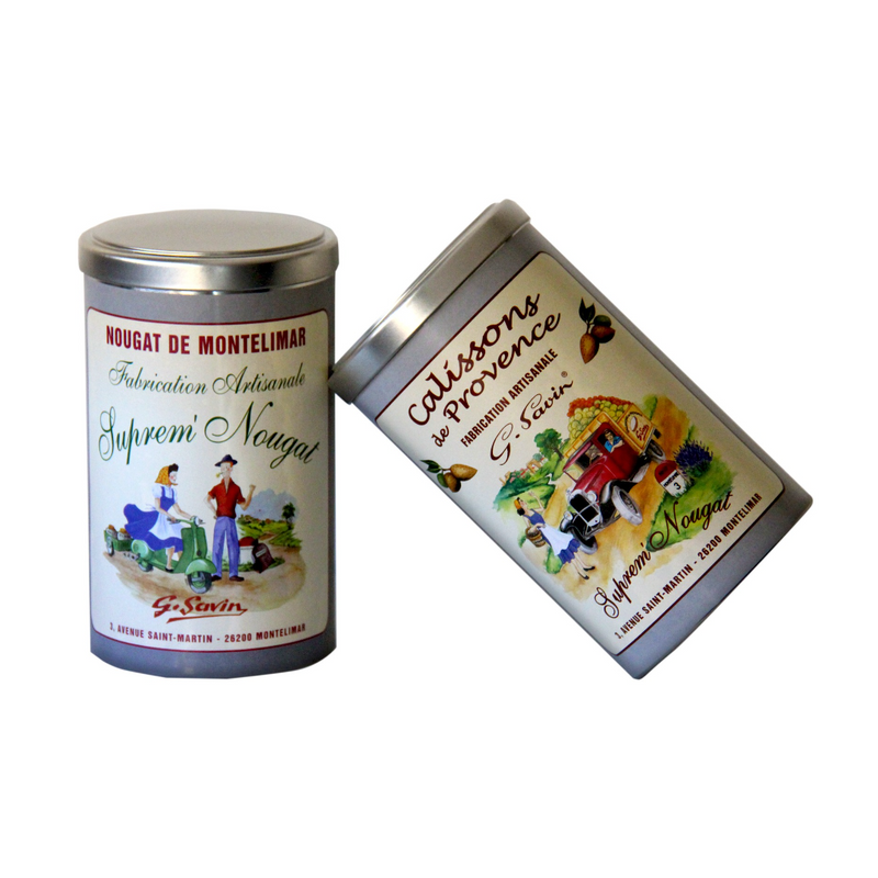 Assortiment de Nougat de Montélimar et Calissons 200g - Suprem' Nougat G. Savin