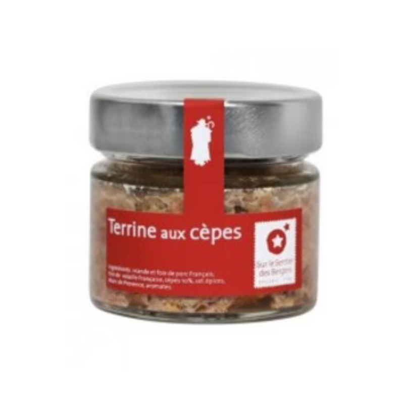 Terrine de porc aux cèpes 130g - Sur le Sentier des Bergers