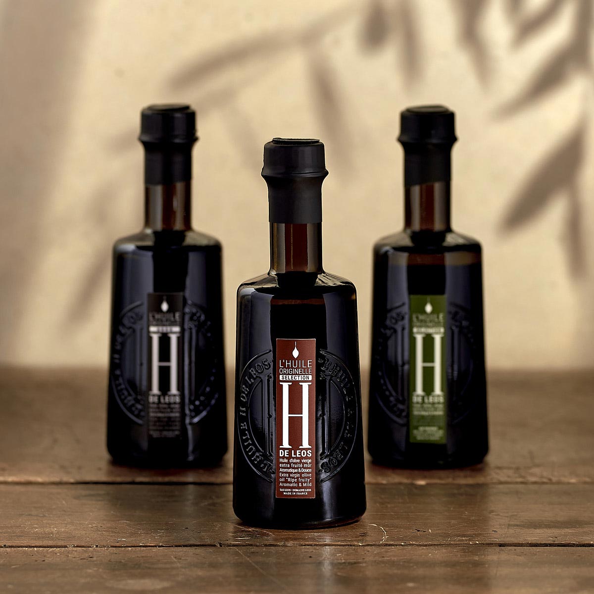 Coffret découverte Fruité noir 100ml + Fruité vert 100ml + Fruité mûr 100ml - Domaine de Leos