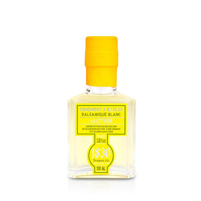 Balsamique blanc au citron 100ml Maison Brémond