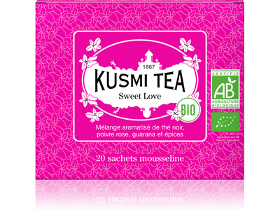Sweet Love Bio Boite de 20 sachets - Kusmi Tea
