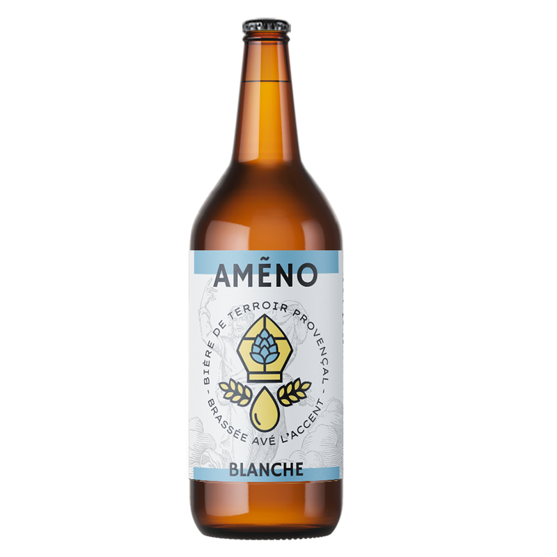 BIERE ARTISANALE BLANCHE 75cl - Ameno