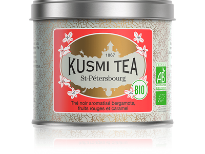 St-Pétersbourg Bio Boite 100g - Kusmi Tea