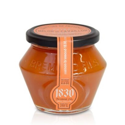 Confiture au melon de Cavaillon & citron 250g - Maison Brémond
