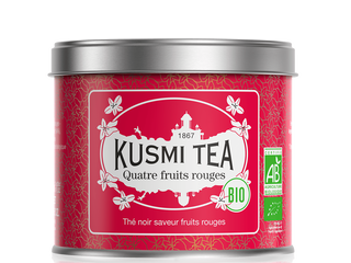 Quatre Fruits Rouges Bio Boite 100G - Kusmi Tea