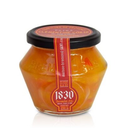 Confiture à la clémentine Corse & orange 250g - Maison Brémond