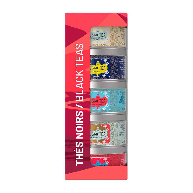 Coffret les Thés noirs: Earl grey, thés en vrac - Kusmi Tea