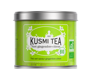 Thé Vert Gingembre-Citron Bio Boite 100G - Kusmi Tea