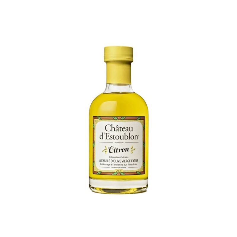 Huile d'olive vierge extra Citron 200ml - Château d'Estoublon