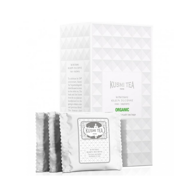 Thé Blanc Bio Alain Ducasse Boite de 24 sachets - Kusmi Tea