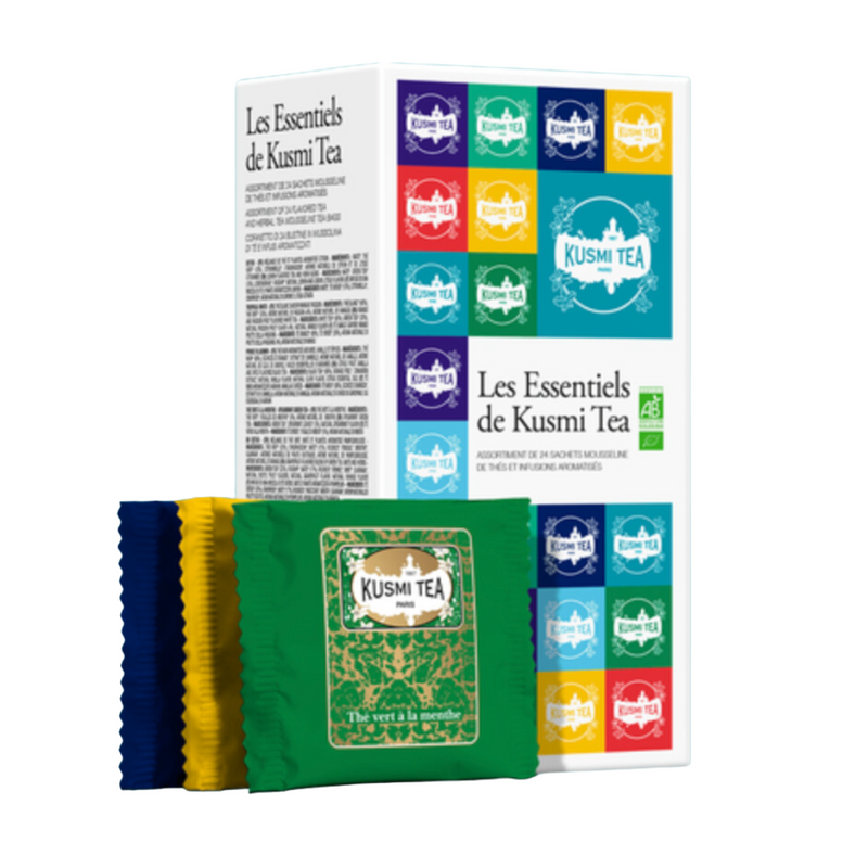 Coffret Les Essentiels: 8 mélanges signature Kusmi Tea!