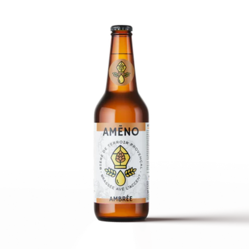 BIERE ARTISANALE AMBREE 33cl - Ameno