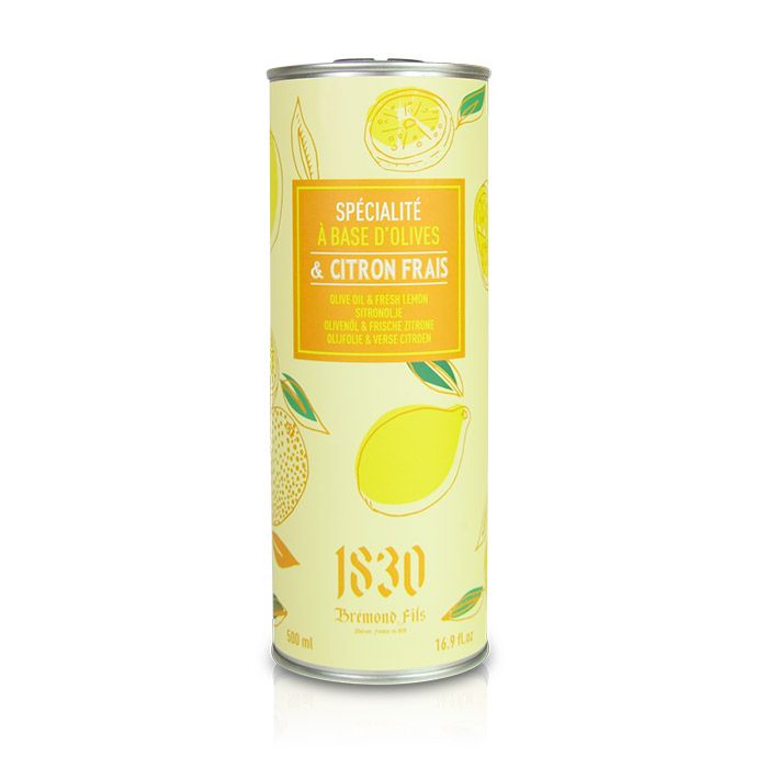 Huile d'olive vierge extra au Citron 500ml - Maison Brémond